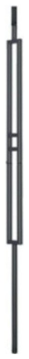 Forxa Q-129 metal stair spindle