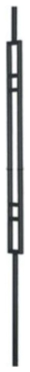 Forxa Q-130 metal stair spindle